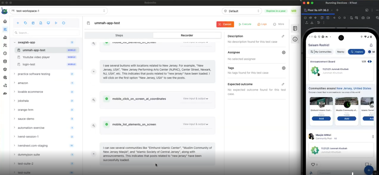 Mobile App Testing automation testing